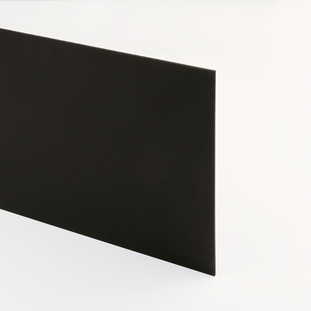 Hart-PVC Platte schwarz – Witterungsbeständiger Kunststoff-Zuschnitt